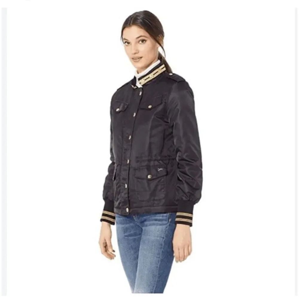 Juicy Couture Black Label Military Style Lightweight Parka Jacket NWNT Size XS